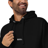 BSL 2024 - Minimalistic BSL in the middle Embroidery Hoodie