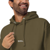 BSL 2024 - Minimalistic BSL in the middle Embroidery Hoodie